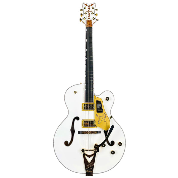Gretsch Falcon Hollow Body with String-Thru Bigsby - White - 2