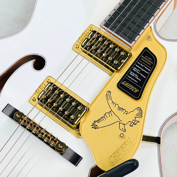 Gretsch Falcon Hollow Body with String-Thru Bigsby - White - 6