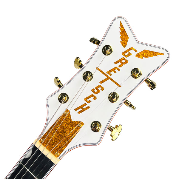 Gretsch Falcon Hollow Body with String-Thru Bigsby - White - 8