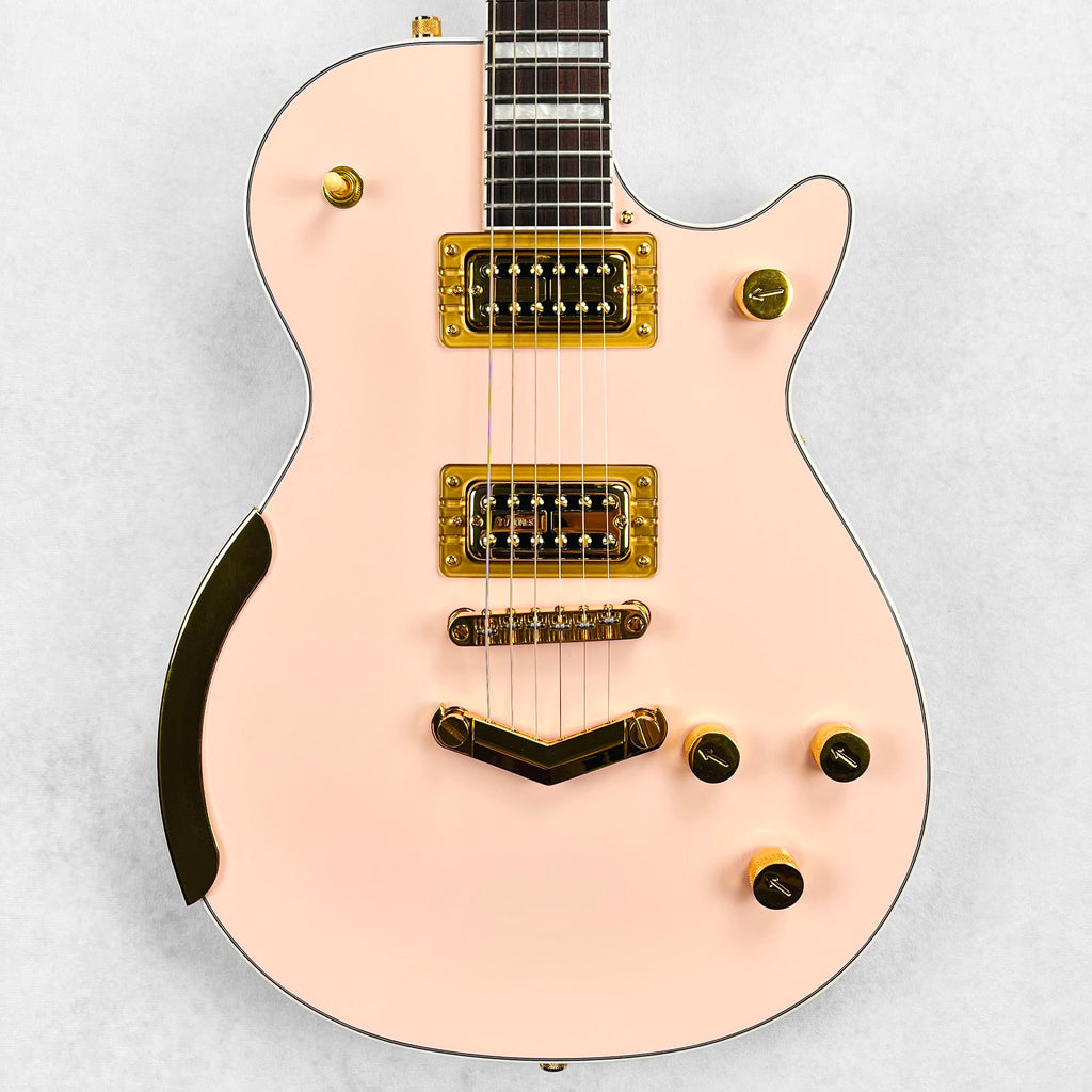 Gretsch G5230 Chicago Music Exchange Electromatic Jet FT w/ TV Jones & Upgrades 2021 - Shell Pink - 1