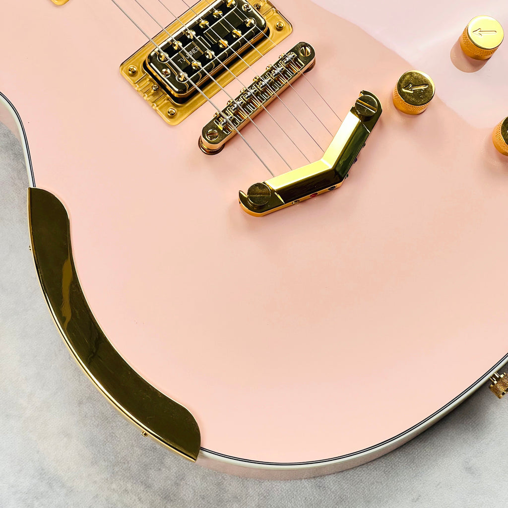 Gretsch G5230 Chicago Music Exchange Electromatic Jet FT w/ TV Jones & Upgrades 2021 - Shell Pink - 4