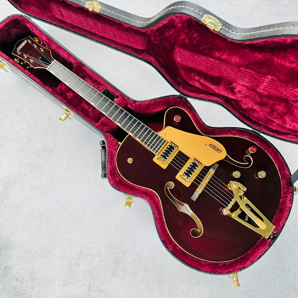 Gretsch G5420TG Electromatic 135th Anniversary LTD 2018 - Two Tone Dark Cherry Metallic & Casino Gold - 20