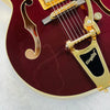 Gretsch G5420TG Electromatic 135th Anniversary LTD 2018 - Two Tone Dark Cherry Metallic & Casino Gold - 4