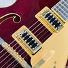 Gretsch G5420TG Electromatic 135th Anniversary LTD 2018 - Two Tone Dark Cherry Metallic & Casino Gold - 7