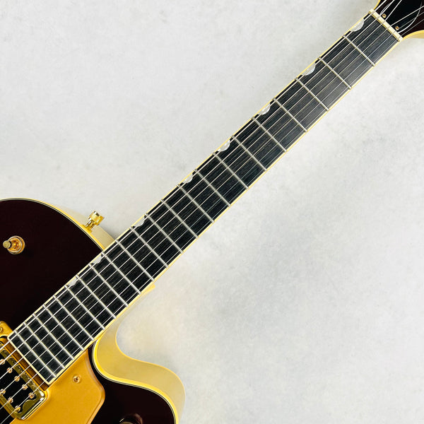 Gretsch G5420TG Electromatic 135th Anniversary LTD 2018 - Two Tone Dark Cherry Metallic & Casino Gold - 9