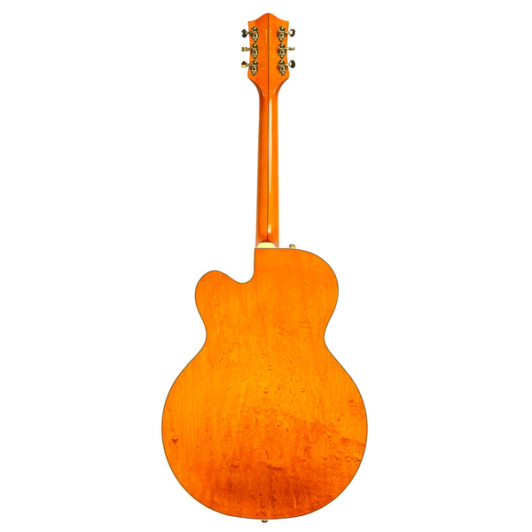 Gretsch G6120T-55 Vintage Select Edition '55 Chet Atkins Hollow Body with Bigsby - Western Orange Stain Lacquer - 10