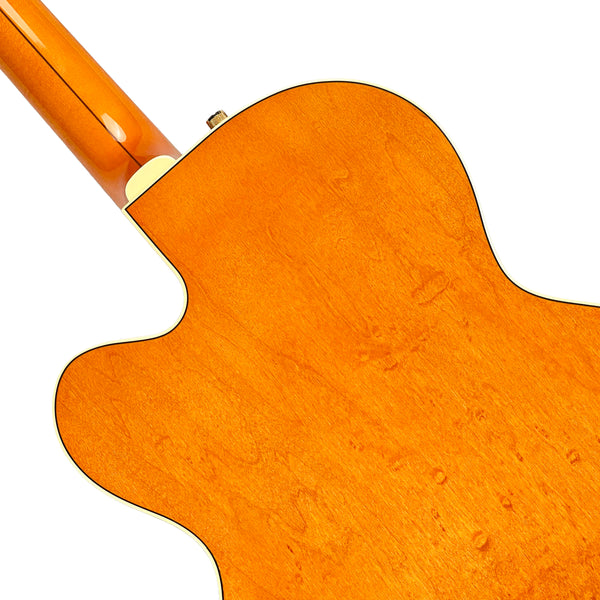 Gretsch G6120T-55 Vintage Select Edition '55 Chet Atkins Hollow Body with Bigsby - Western Orange Stain Lacquer - 12