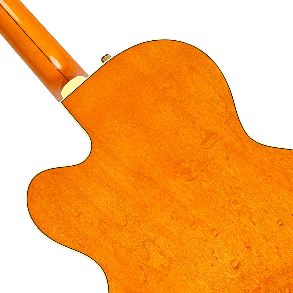 Gretsch G6120T-55 Vintage Select Edition '55 Chet Atkins Hollow Body with Bigsby - Western Orange Stain Lacquer - 12