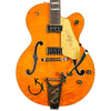 Gretsch G6120T-55 Vintage Select Edition '55 Chet Atkins Hollow Body with Bigsby - Western Orange Stain Lacquer - 1