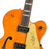 Gretsch G6120T-55 Vintage Select Edition '55 Chet Atkins Hollow Body with Bigsby - Western Orange Stain Lacquer - 3