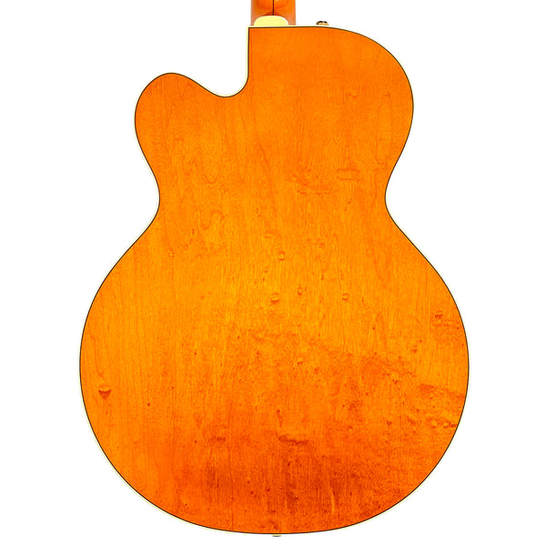 Gretsch G6120T-55 Vintage Select Edition '55 Chet Atkins Hollow Body with Bigsby - Western Orange Stain Lacquer - 9