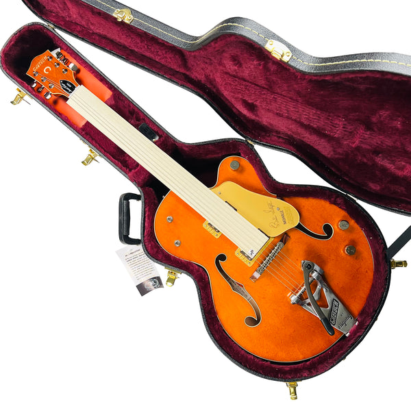 Gretsch G6120T-BSSMK Brian Setzer Signature Nashville Hollow Body '59 "Smoke" with Bigsby - Smoke Orange - 18
