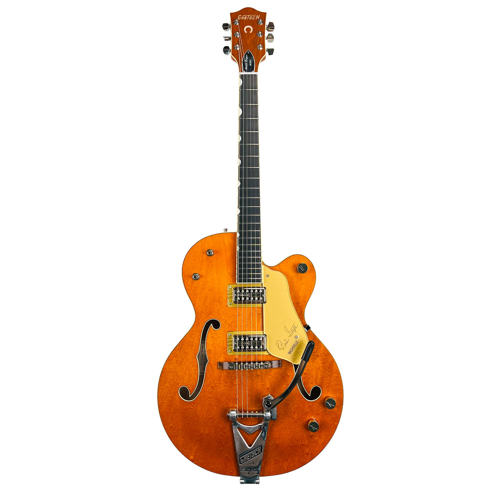 Gretsch G6120T-BSSMK Brian Setzer Signature Nashville Hollow Body '59 "Smoke" with Bigsby - Smoke Orange - 2