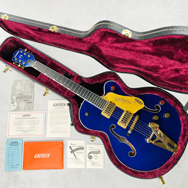 Gretsch G6120TG Players Edition Nashville with Bigsby 2021 - Azure Metallic - 19