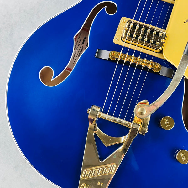 Gretsch G6120TG Players Edition Nashville with Bigsby 2021 - Azure Metallic - 3