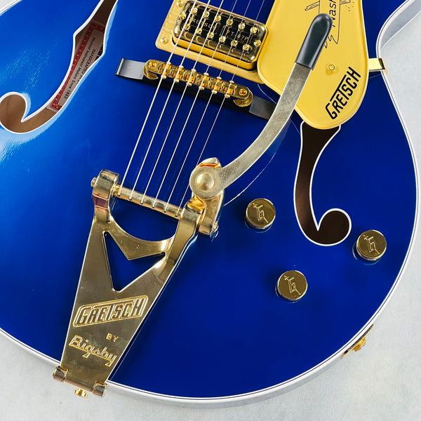 Gretsch G6120TG Players Edition Nashville with Bigsby 2021 - Azure Metallic - 4