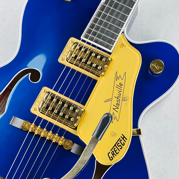 Gretsch G6120TG Players Edition Nashville with Bigsby 2021 - Azure Metallic - 5