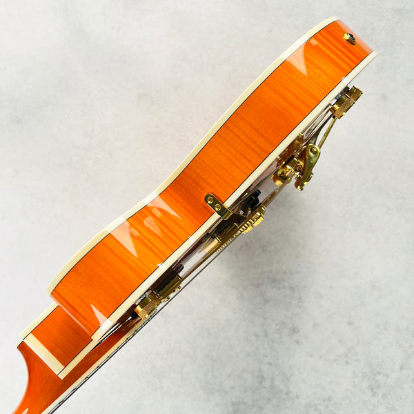 Gretsch G6120TM Chet Atkins Nashville Hollow Body Tiger Maple 2009 - Orange Stain - 19
