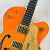 Gretsch G6120TM Chet Atkins Nashville Hollow Body Tiger Maple 2009 - Orange Stain - 3