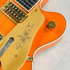 Gretsch G6120TM Chet Atkins Nashville Hollow Body Tiger Maple 2009 - Orange Stain - 6