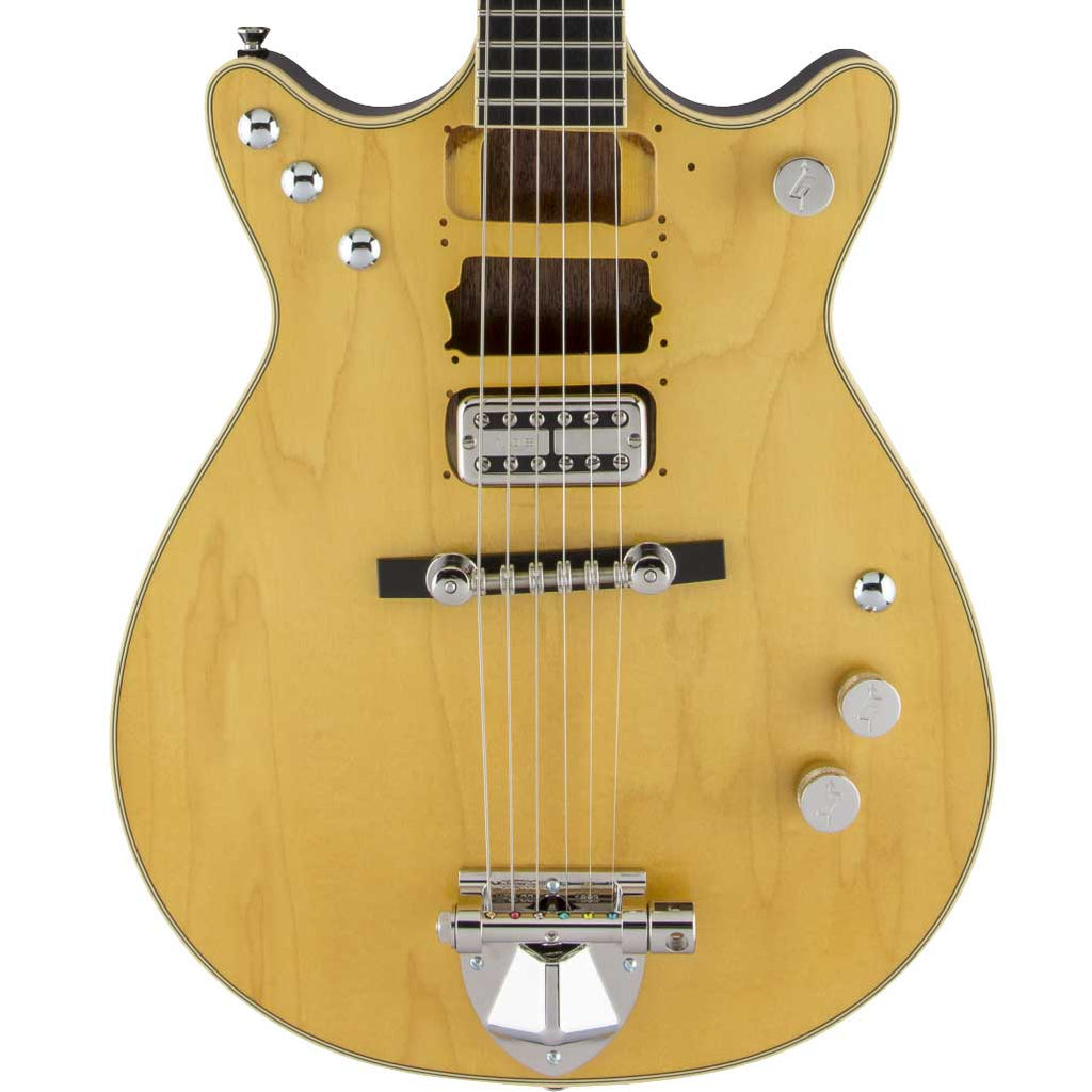 Gretsch G6131-MY Malcolm Young Signature Jet - Natural - Font of body
