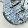 Gretsch G6134T-58 Limited Edition Penguin String-Thru Bigsby - Light Blue Pearl - 4