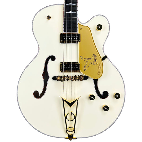Gretsch G6136-55 Vintage Select Edition '55 Falcon Hollow Body with Cadillac Tailpiece - White Lacquer - 1