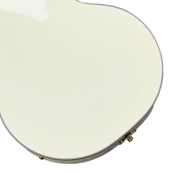 Gretsch G6136-55 Vintage Select Edition '55 Falcon Hollow Body with Cadillac Tailpiece - White Lacquer - 11