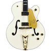 Gretsch G6136-55 Vintage Select Edition '55 Falcon Hollow Body with Cadillac Tailpiece - White Lacquer - 1