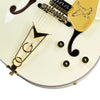 Gretsch G6136-55 Vintage Select Edition '55 Falcon Hollow Body with Cadillac Tailpiece - White Lacquer - 5