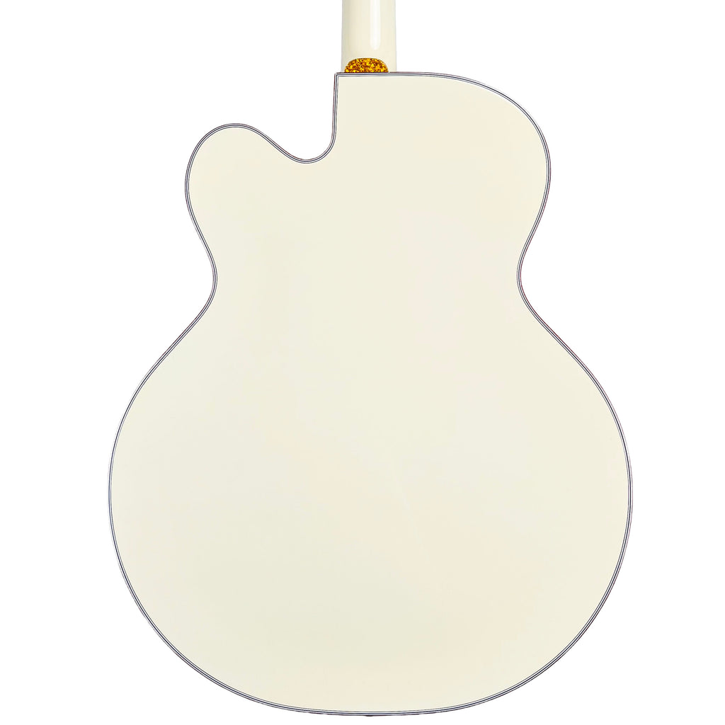 Gretsch G6136-55 Vintage Select Edition '55 Falcon Hollow Body with Cadillac Tailpiece - White Lacquer - 9