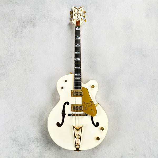 Gretsch G6136 White Falcon Cadillac Tailpiece 2006 - White - 2