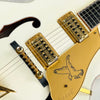 Gretsch G6136 White Falcon Cadillac Tailpiece 2006 - White - 7
