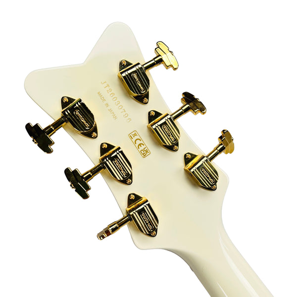 Gretsch G6136T-59 Vintage Select Edition '59 Falcon Hollow Body with Bigsby - White Lacquer - 14
