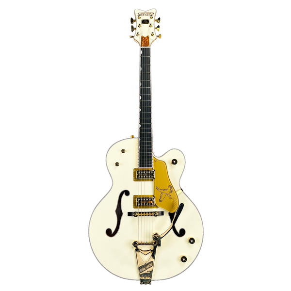 Gretsch G6136T-59 Vintage Select Edition '59 Falcon Hollow Body with Bigsby - White Lacquer - 2