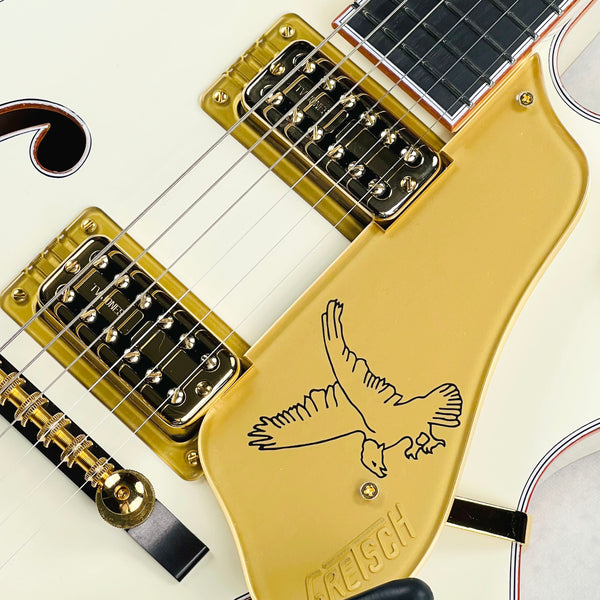 Gretsch G6136T-59 Vintage Select Edition '59 Falcon Hollow Body with Bigsby - White Lacquer - 6