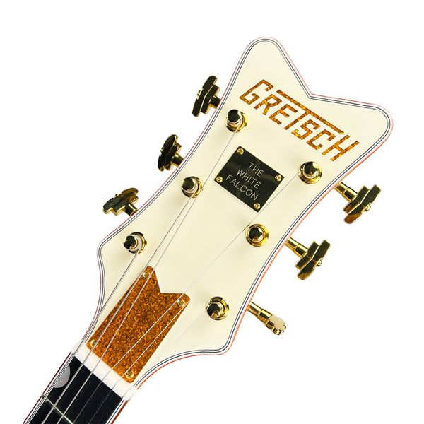 Gretsch G6136T-59 Vintage Select Edition '59 Falcon Hollow Body with Bigsby - White Lacquer - 8