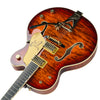 Gretsch G6136TGQM-59 Limited Edition Quilt Classic Falcon with Bigsby - Forge Glow - 4