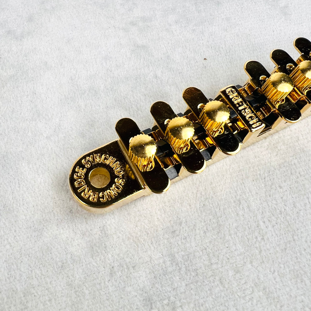 Gretsch Melita Synchro-Sonic Bridge - Gold - 2