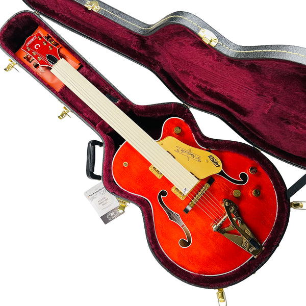 Gretsch Nashville Hollow Body with String-Thru Bigsby and Gold Hardware - Orange Stain - 16