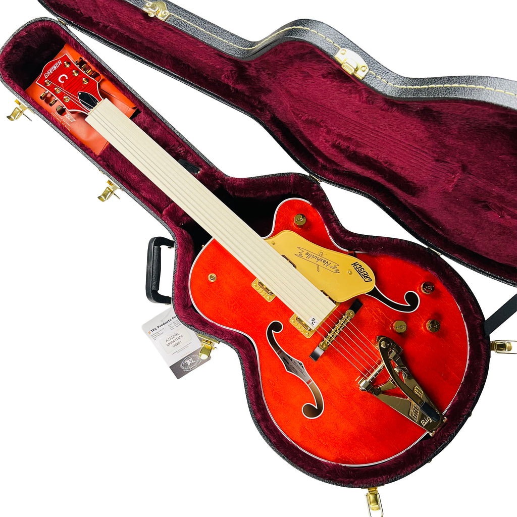 Gretsch Nashville Hollow Body with String-Thru Bigsby and Gold Hardware - Orange Stain - 16
