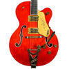 Gretsch Nashville Hollow Body with String-Thru Bigsby and Gold Hardware - Orange Stain - 1
