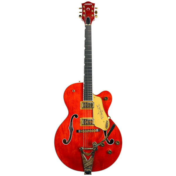 Gretsch Nashville Hollow Body with String-Thru Bigsby and Gold Hardware - Orange Stain - 2