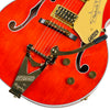 Gretsch Nashville Hollow Body with String-Thru Bigsby and Gold Hardware - Orange Stain - 5