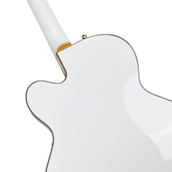 Gretsch Synchromatic Falcon Hollow Body Single-Cut Bigsby Snowcrest White - 12
