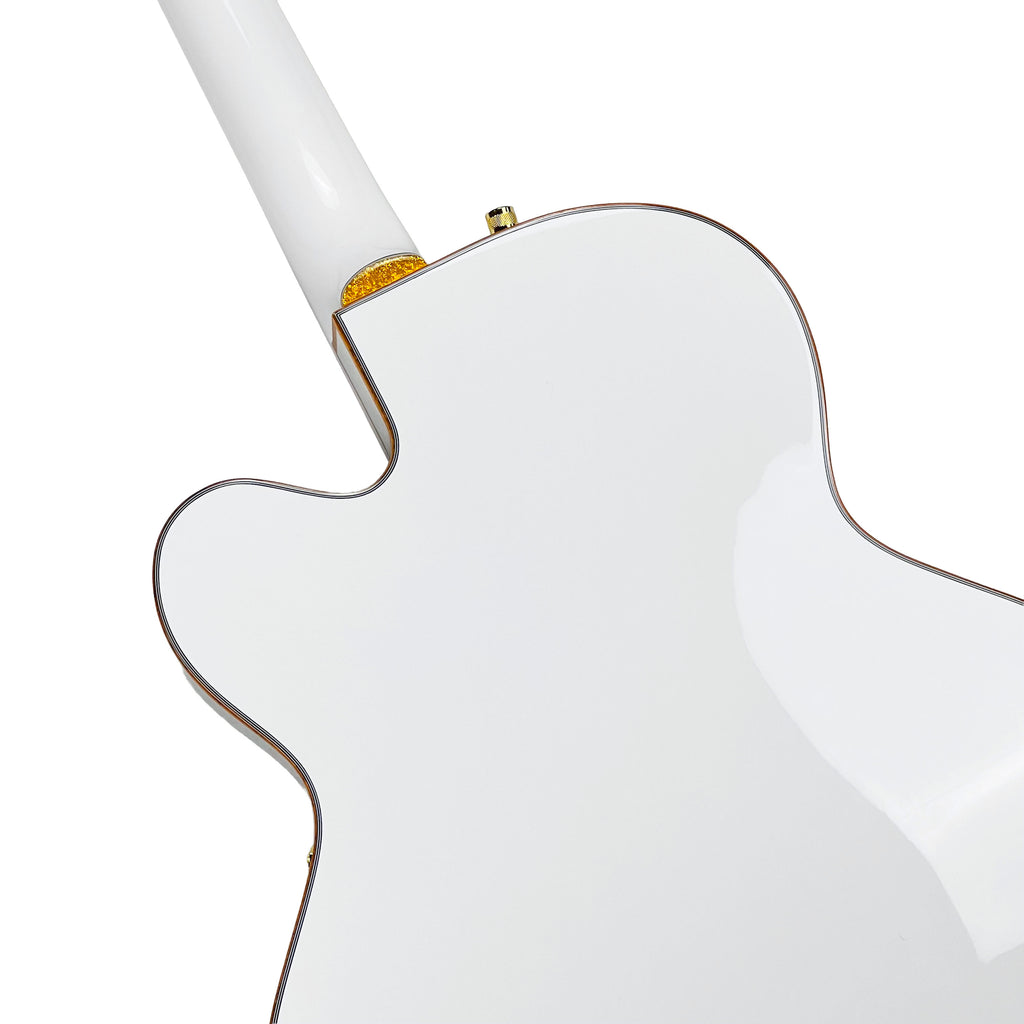 Gretsch Synchromatic Falcon Hollow Body Single-Cut Bigsby Snowcrest White - 12