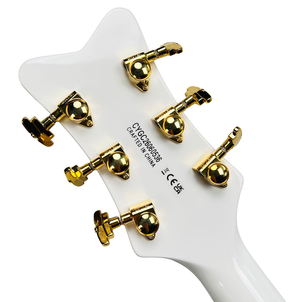 Gretsch Synchromatic Falcon Hollow Body Single-Cut Bigsby Snowcrest White - 14