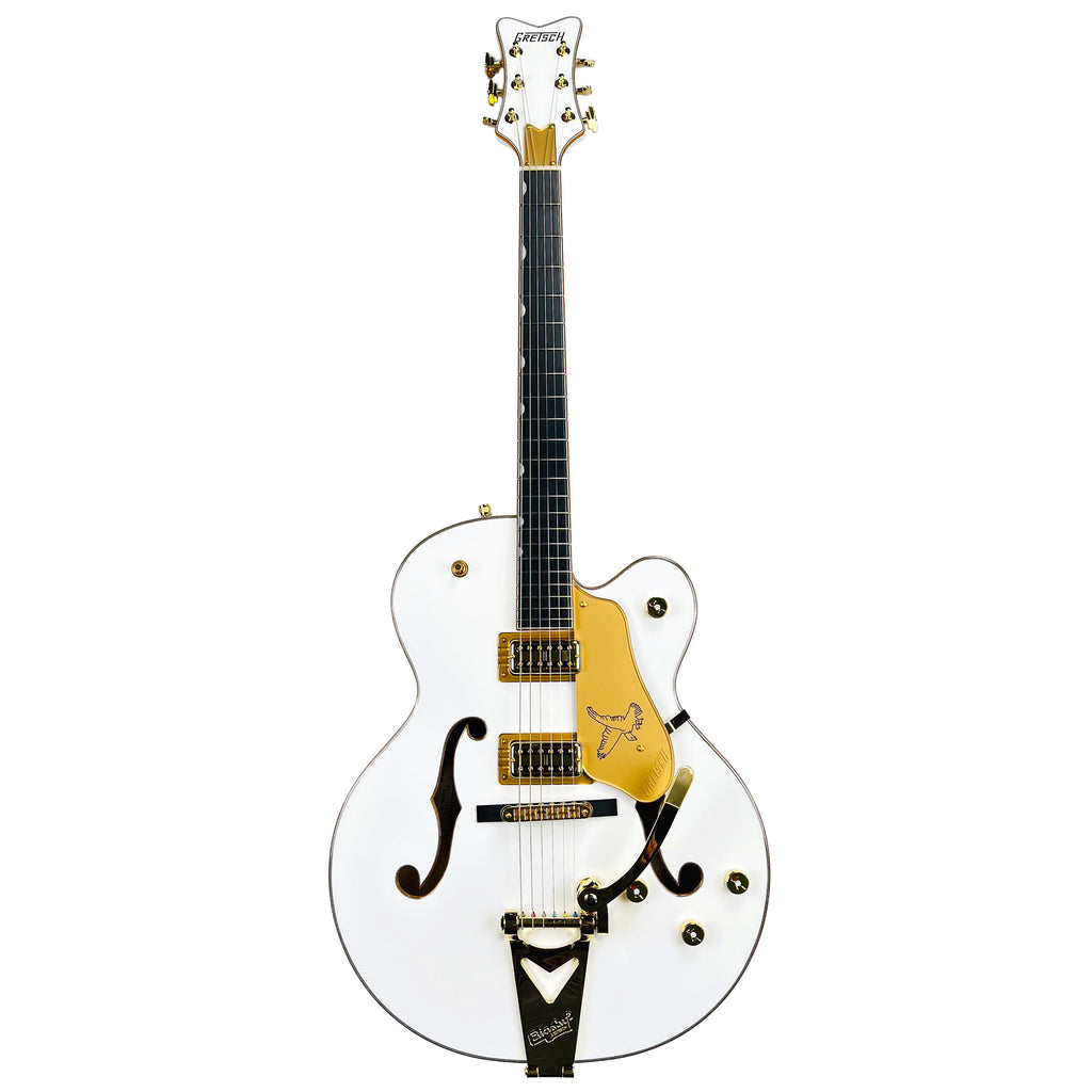 Gretsch Synchromatic Falcon Hollow Body Single-Cut Bigsby Snowcrest White - 2