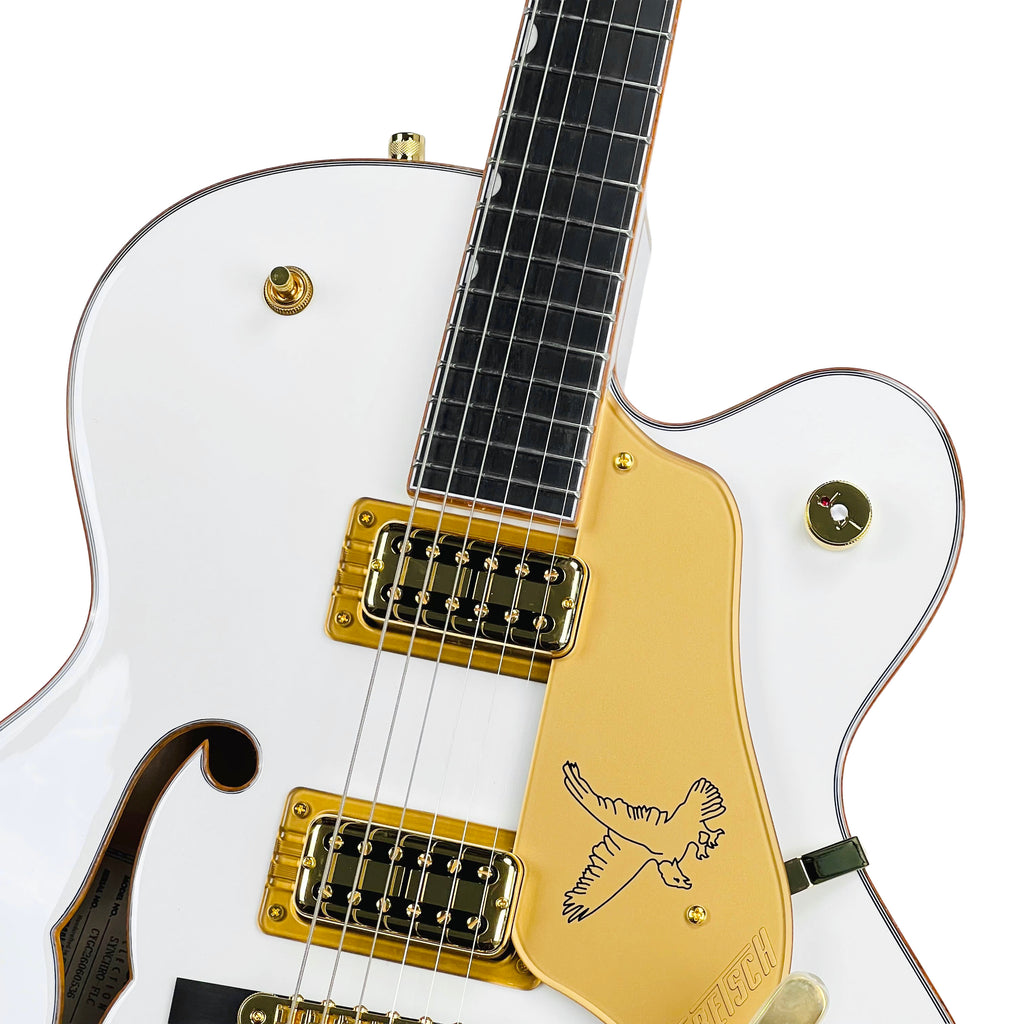 Gretsch Synchromatic Falcon Hollow Body Single-Cut Bigsby Snowcrest White - 3