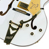 Gretsch Synchromatic Falcon Hollow Body Single-Cut Bigsby Snowcrest White - 5
